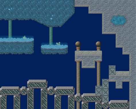 Alien Planet Platformer Tileset OpenGameArt Org