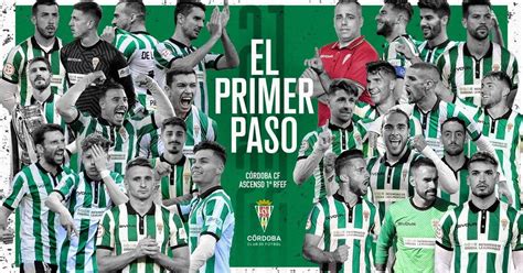 Fú Moreno celebra el ascenso a Primera RFEF como campeón del Córdoba CF