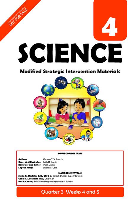 Science 4 Q3 Module 3 Weeks 4 5 18lecture For Science Module Number 3