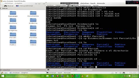 Comando En Linux Crear Copiar Eliminar Carpeta Directorio Y
