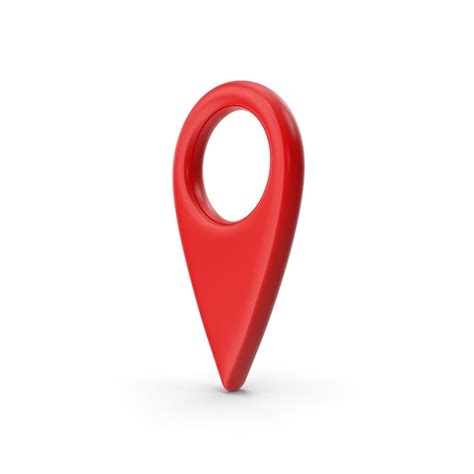 Premium Photo 3d Rendering Realistic Location Red Map Pin Gps Pointer