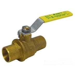 3 4 In Sweat Brass Full Port Ball Valve Lead Free Winsupply