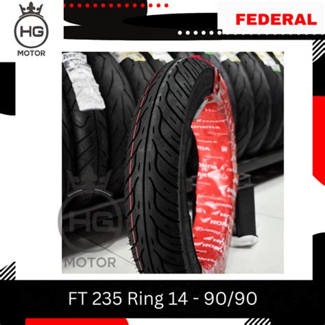 Jual Honda Tubeless Ban Luar Ahm Federal Ft K Belakang