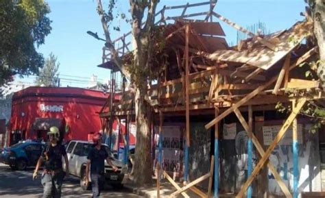 Nuevo derrumbe en una obra en construcción en Caballito Nueva Ciudad