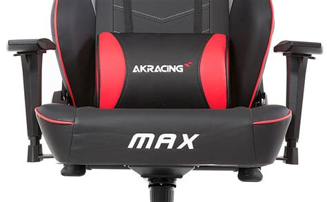 AKRacing Master MAX Noir Blanc AK MAX BK WT Achat Chaise Et