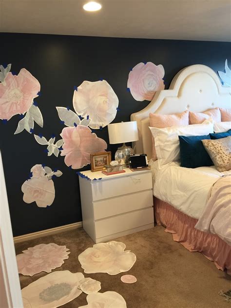 restlessrisa: Floral Wall Decals, and Master Bedroom Facelift