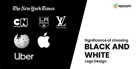 Why To Try A Black And White Brand Logo Identity Create Your Own Logo