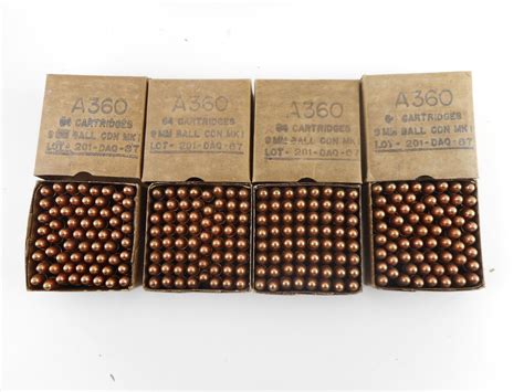 9MM BALL CDN MK I AMMO - Switzer's Auction & Appraisal Service