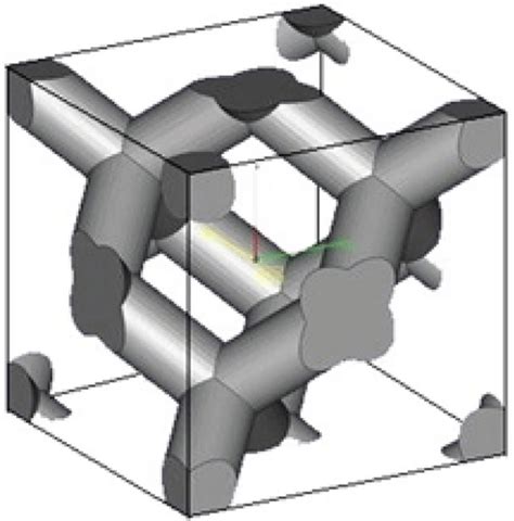 Diamond lattice structure from Materialize Magics database | Download ...