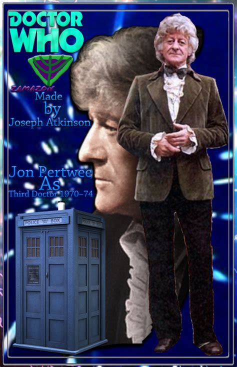 The Third Doctor Card By Vvjosephvv On Deviantart Classic Doctor Who