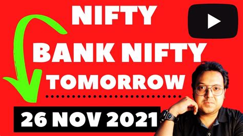 Nifty Prediction 26 November 2021 Nifty Bank Nifty Tomorrow Nifty