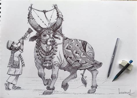 BIJAY BISWAAL (@BijayBiswaal) on X | Hand art drawing, Boho art ...