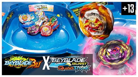 Beyblade Burst Quadstrike Thunder Edge Battle Set With Beystadium Spin