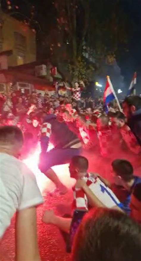 VIDEO Ludnica navijača i na ulicama Mostara zbog Hrvatske 24sata