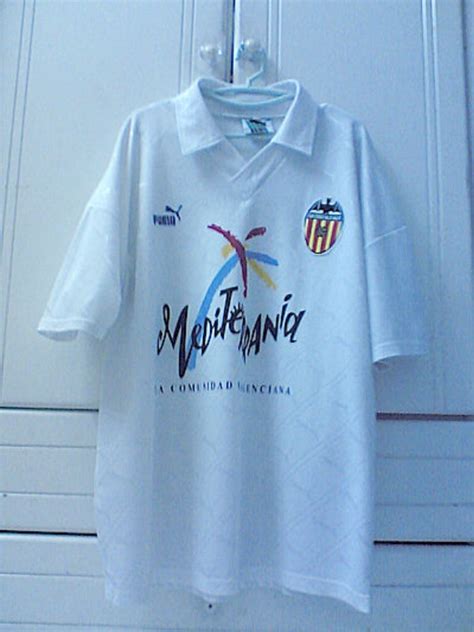 Camiseta Local Valencia Mestalla 1992 93