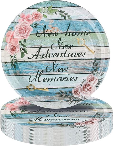 Amazon Pandecor Pieces Disposable New Home Party Paper Plates