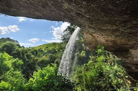 Salto Comelli Waterfall In Capitan Bado Amambay Paraguay