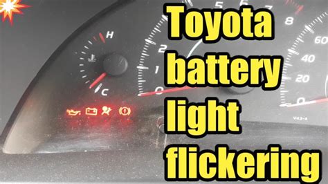 Battery Light On Toyota Corolla