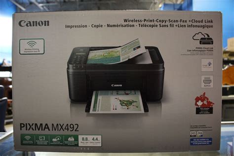 CANON PIXMA MX492 ALL-IN-ONE PRINTER - Able Auctions