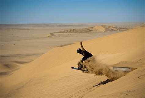 Sandboarding in Namibia: Swakopmund and Walvis Bay