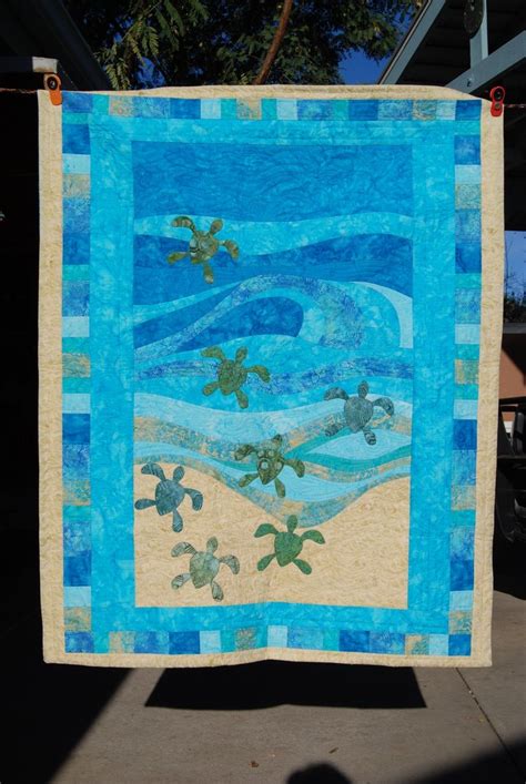 Quilt Baby Sea Quilt Quilt Blanket Sea Turtle Quilts Hawaiian