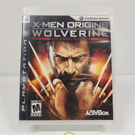 X Men Origins Wolverine Uncaged Edition Sony Playstation 3 Ps3 2009