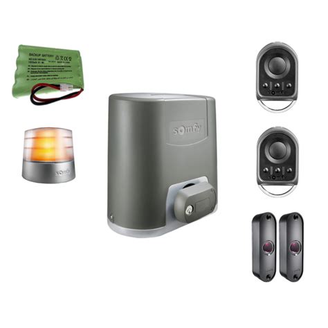 SOMFY Zestaw Do Bram Przesuwnych ELIXO 500 3S RTS 24V COMFORT PACK DD