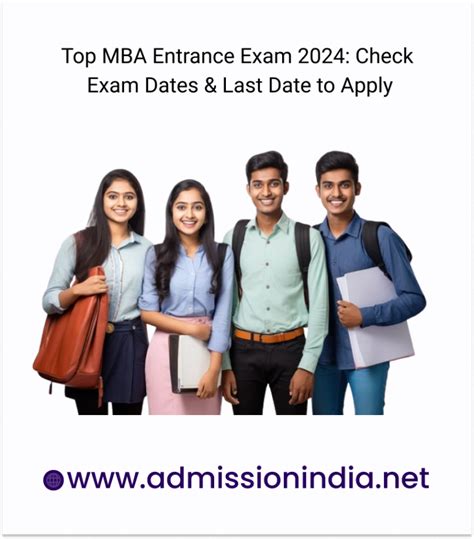 Top MBA Entrance Exams 2024 Check Exam Dates Last Date To Apply