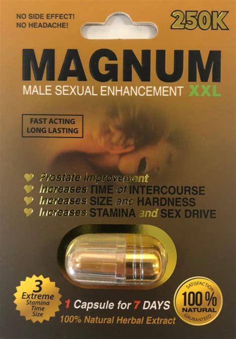 Magnum 250k Gold Xxl Sexual Supplement Enhancement Pill Enhanceme