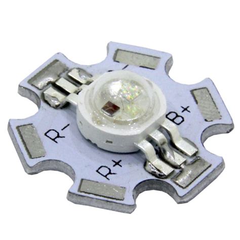 3W High Power RGB LED Six Pin