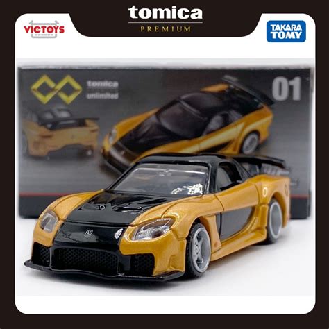 Tomica Premium Unlimited Fast Furious Rx Tokyo Drift Model Car