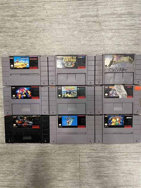 Super Nintendo Games For Sale In Portland Or Offerup