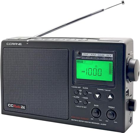 C Crane CCRadio 2E Enhanced AM FM Weather And 2 Meter Radio Amateur