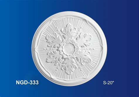 Gypsum Plaster Ceiling Rose Design And Model Ngd 333 Nova Gypsum Decoration