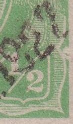 KGV SG 20 listed flaw BW ACSC 63 7 l 7R28 1914 20 Â½d green