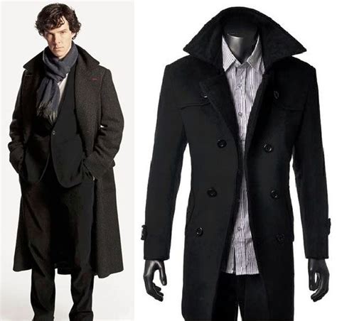 Detective Sherlock Holmes Cape Coat Overcoat Cosplay Costume Luxury ...