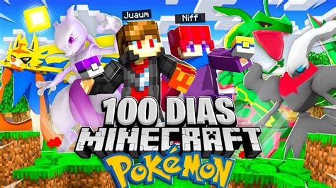 Sobrevivi 100 Dias No Pixelmon No Minecraft Em Dupla O Filme Niff