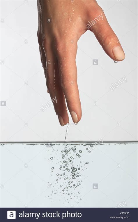 Water Dripping Hand Stock Photos Water Dripping Hand Stock Images Alamy