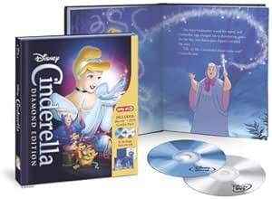 Disney Cinderella Diamond Edition 2 Disc Blu Ray Digibook Limited