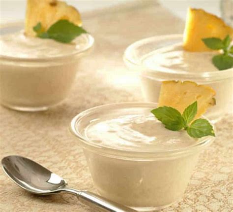 Mousse Dananas Au Thermomix