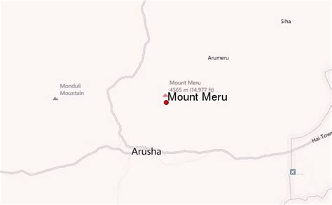 Mount Meru Mountain Information