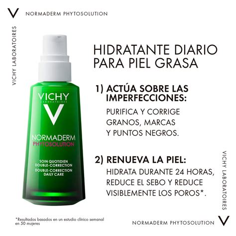 Normaderm Phytosolution Doble Corrección Uso Diario Vichy 50 mL Los