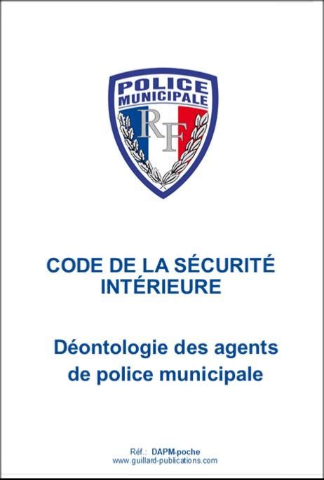 Déontologie des Agents de la Police Municipale lot de 10 dépliants