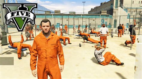 GTA 5 PC MOD DE LA PRISION ESCAPE EPICO DE LA PRISION CARCEL