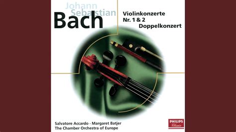 J S Bach Violin Concerto No In A Minor Bwv Allegro