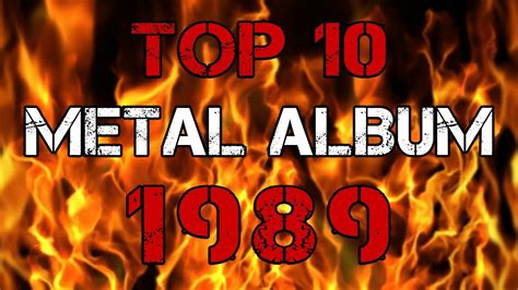 Top 10 Metal Album 1989 Топ 10 метал альбомов 1989 года история