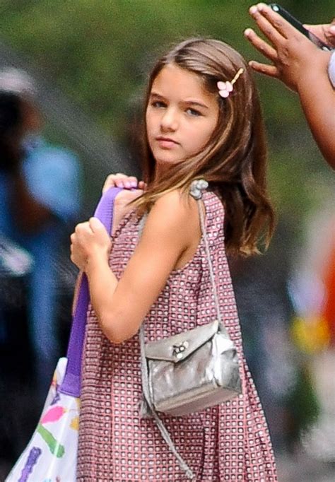 Suri Cruise In New York City Celeb Donut