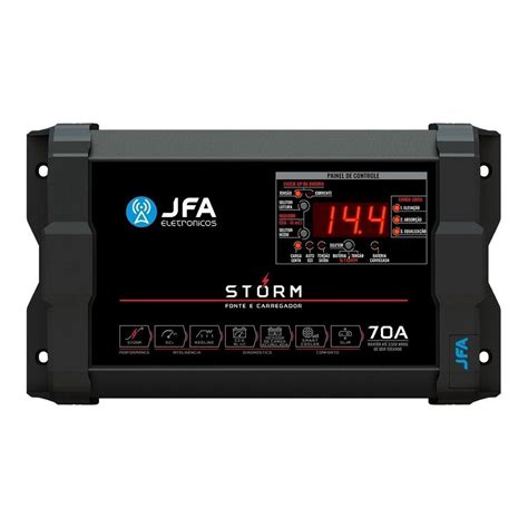 Fonte Jfa Storm Carregador Bateria Automotivo Amperes Submarino