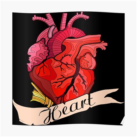 "Heart" Poster for Sale by Black2050gold | Redbubble