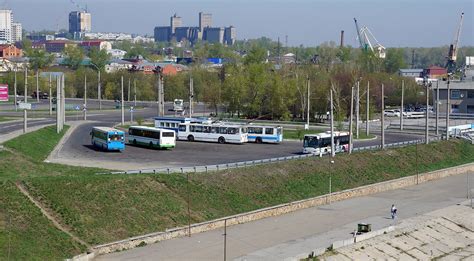 Барнаул — Конечные станции и разворотные кольца — Фото — Городской ...